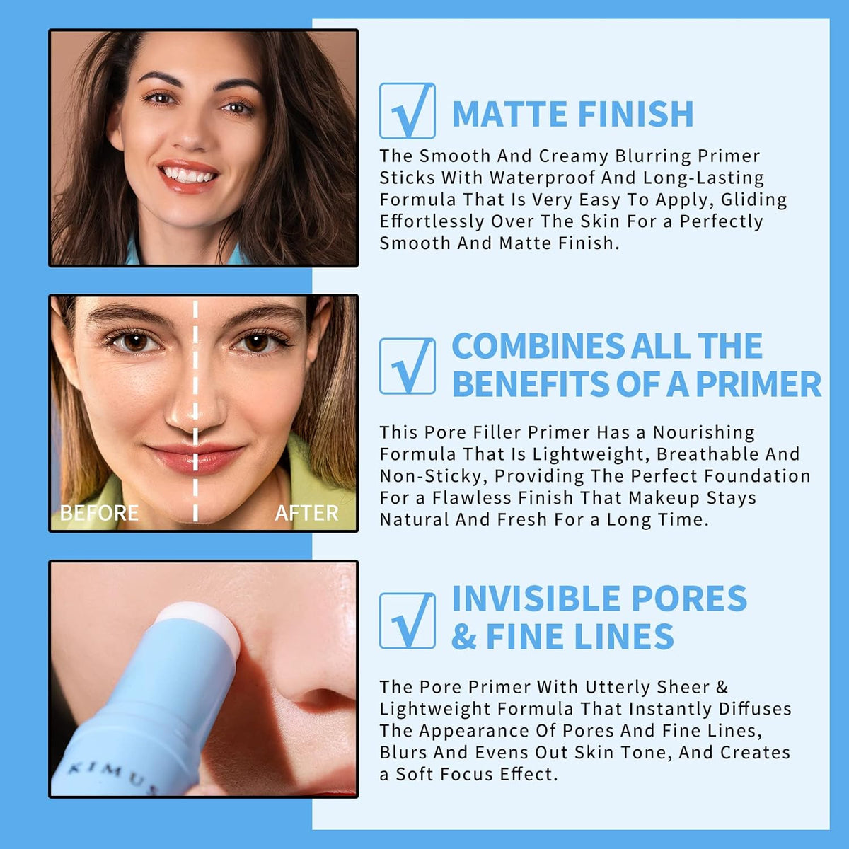 Primer Stick Face Makeup Blur Primer O947