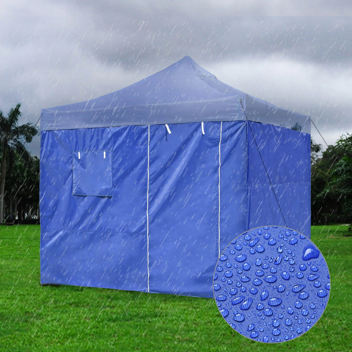 10x6.5 Ft Pop up Canopy Sidewall Kit 4 Pieces S903948