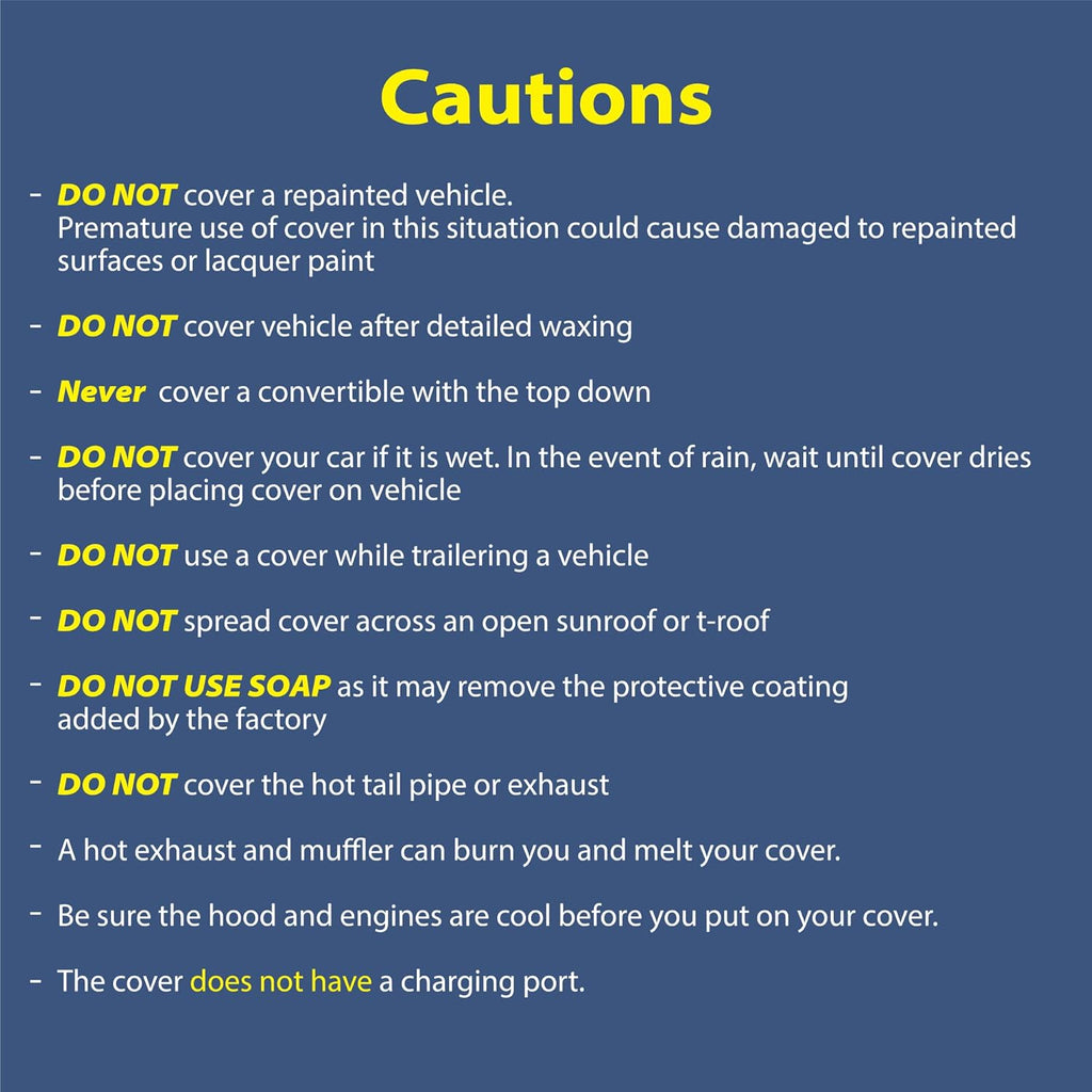 5 Layer Car Cover Pack of 2 W77448