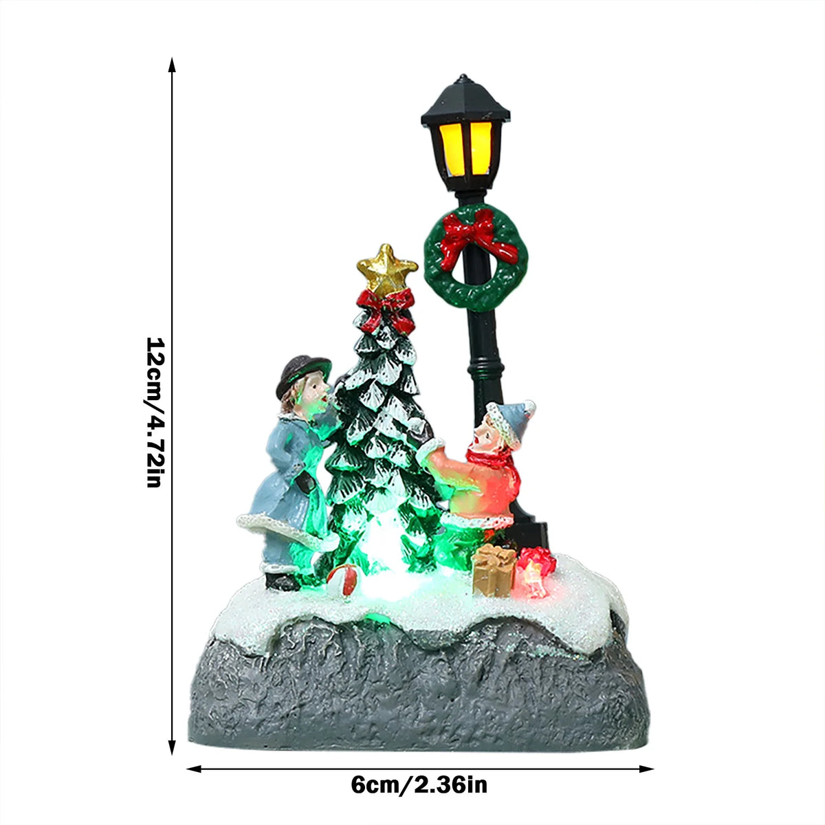 Miniature Doll House Kit Christmas Tree Ornaments J548692