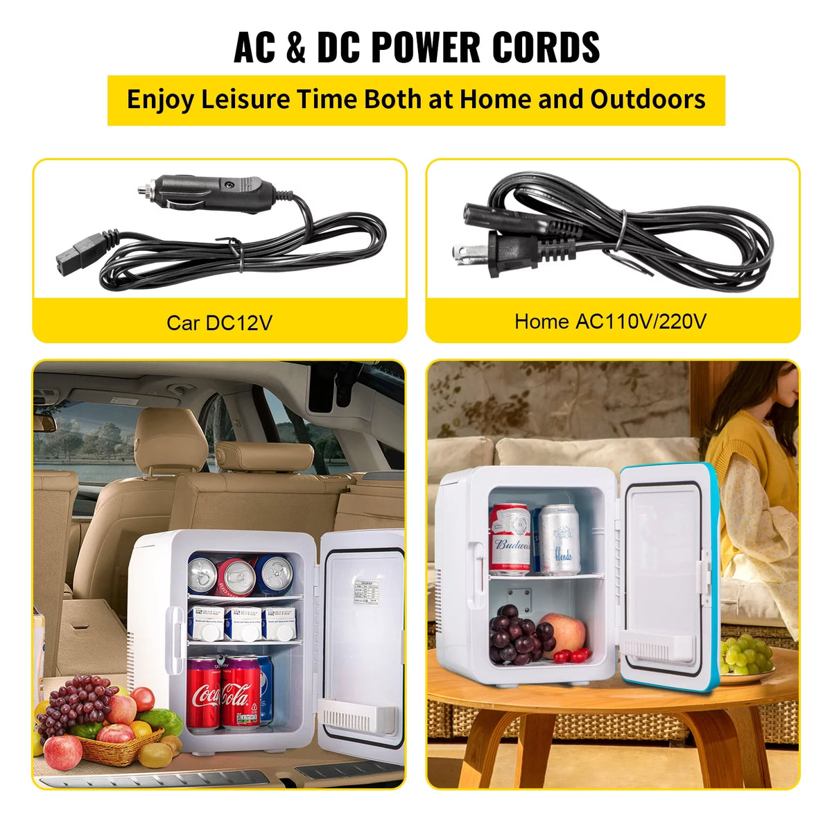 10 Liter Portable Cooler Warmer Mini Fridge S413