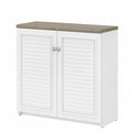 Small Storage Cabinet with Doors and Shelves T330520