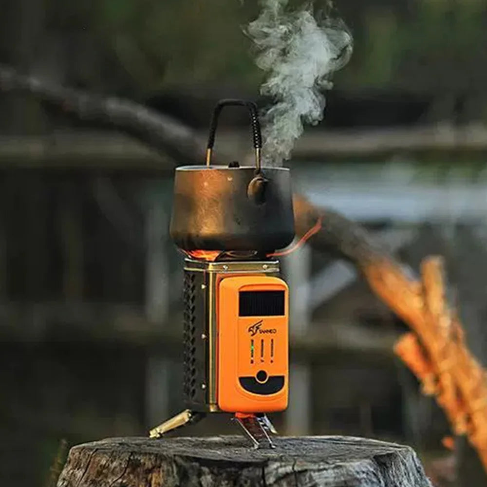 Electric Furnace Portable Power Generating Burner USB Rechargeable Stove S80244