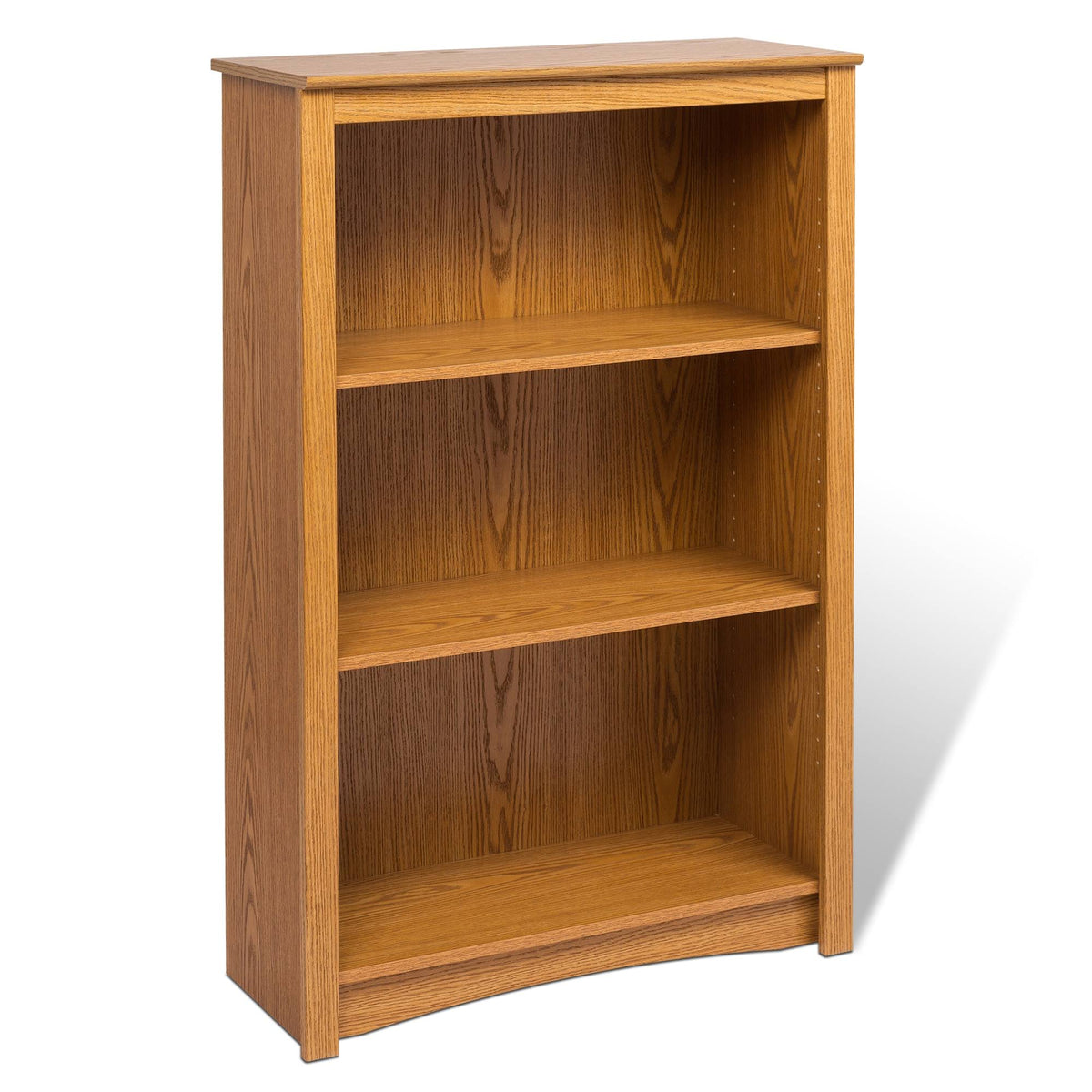 Oak 4-Shelf Bookcase G7251