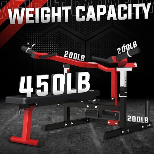 Chest Press Machine with Independent Converging Arms, Adjustable Flat Incline Bench G42559