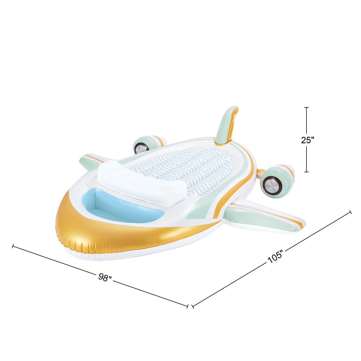 White Inflatable Float F74956