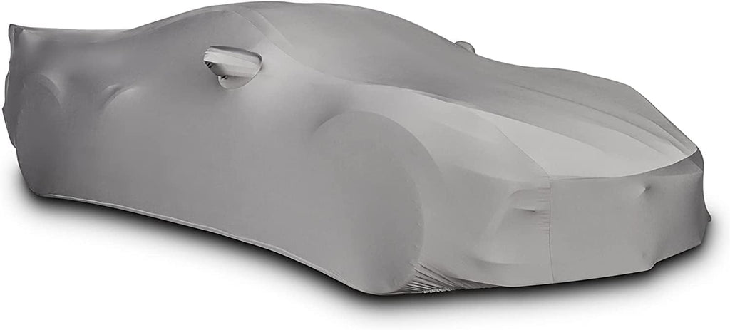 Black Stretch Satin Indoor Car Cover G8091
