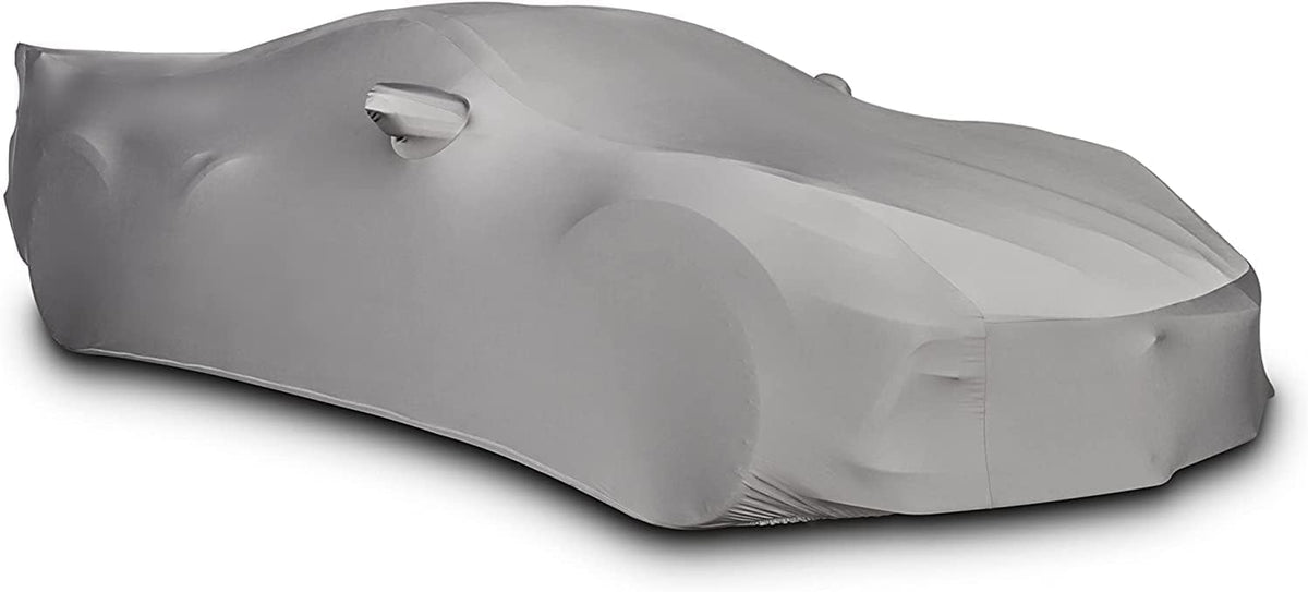 Black Stretch Satin Indoor Car Cover G8091