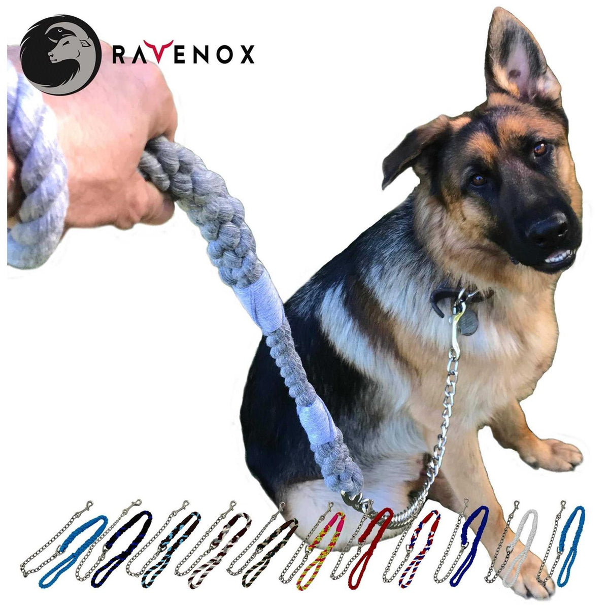 Dog Leash with Chain K7685
