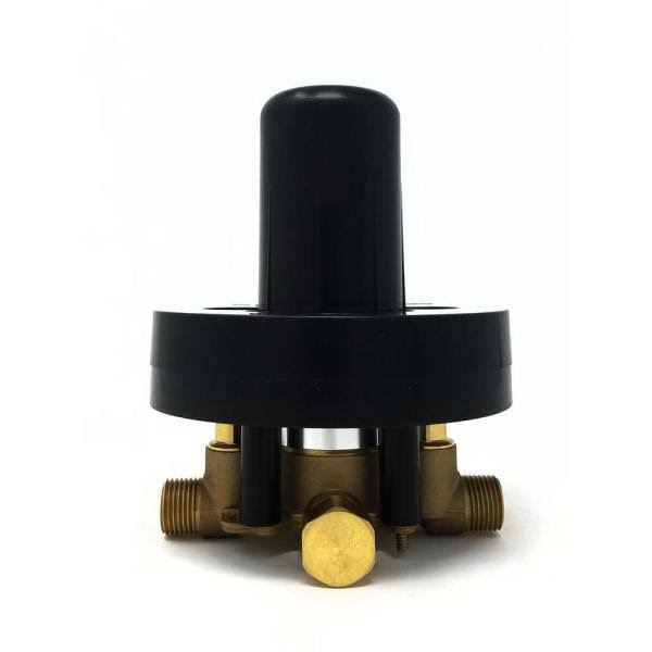 Single Handle 3-Spray Tub and Shower Faucet with Rough-In Valve in Brushed N M3855