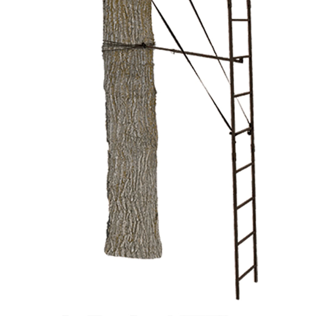 17' Lightweight Portable Hunting Tree Stand Ladder T3202