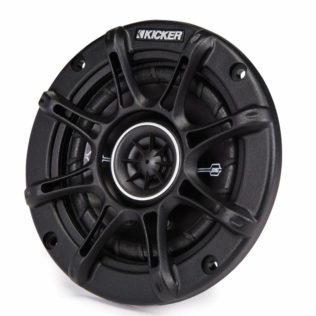 White Mini Wake Tower Marine Enclosures with 4" DSC Speakers Z11475