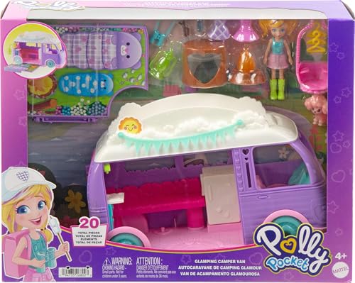 Doll & Pet Playset with Camping & Food Accessories Y72564