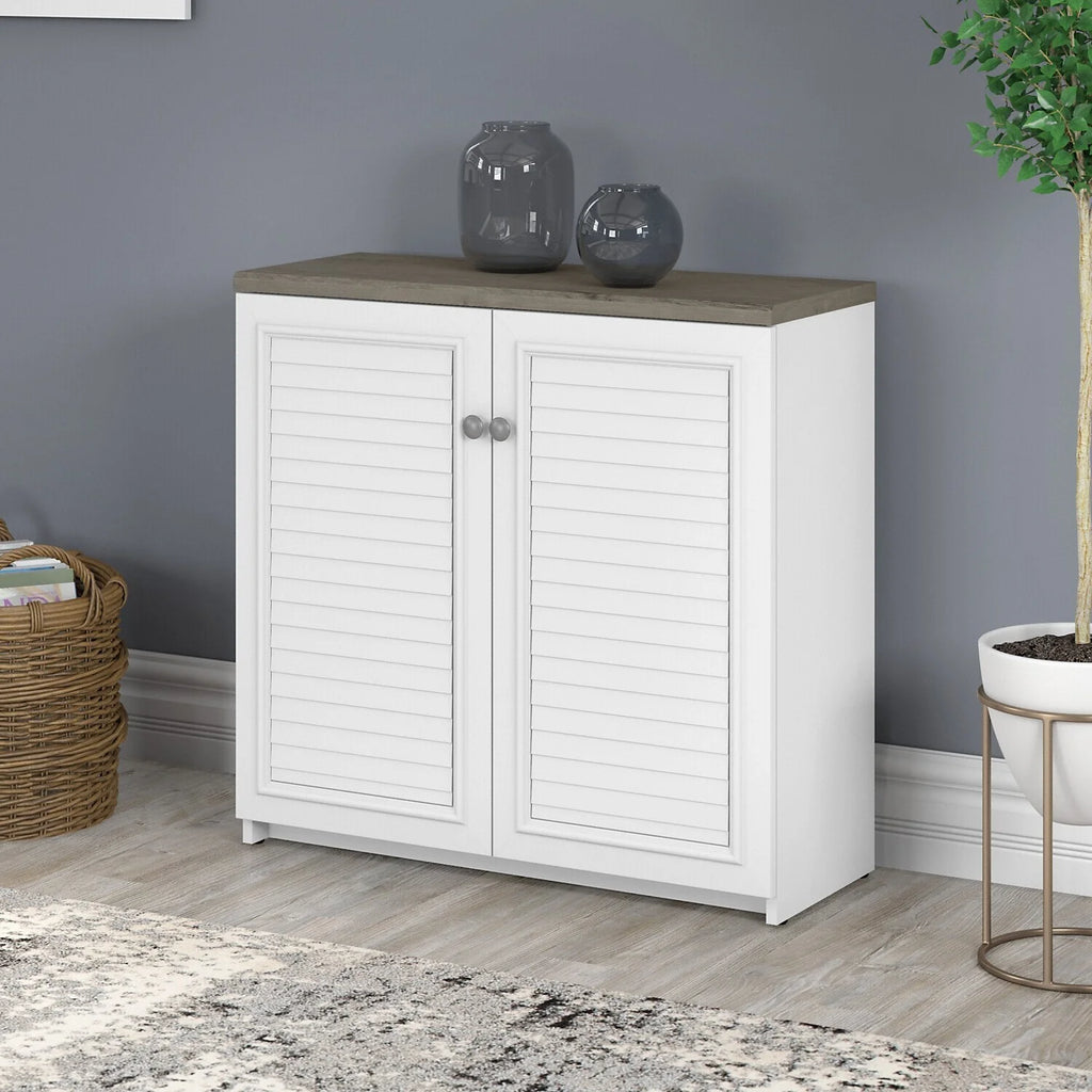 Small Storage Cabinet with Doors and Shelves T330520