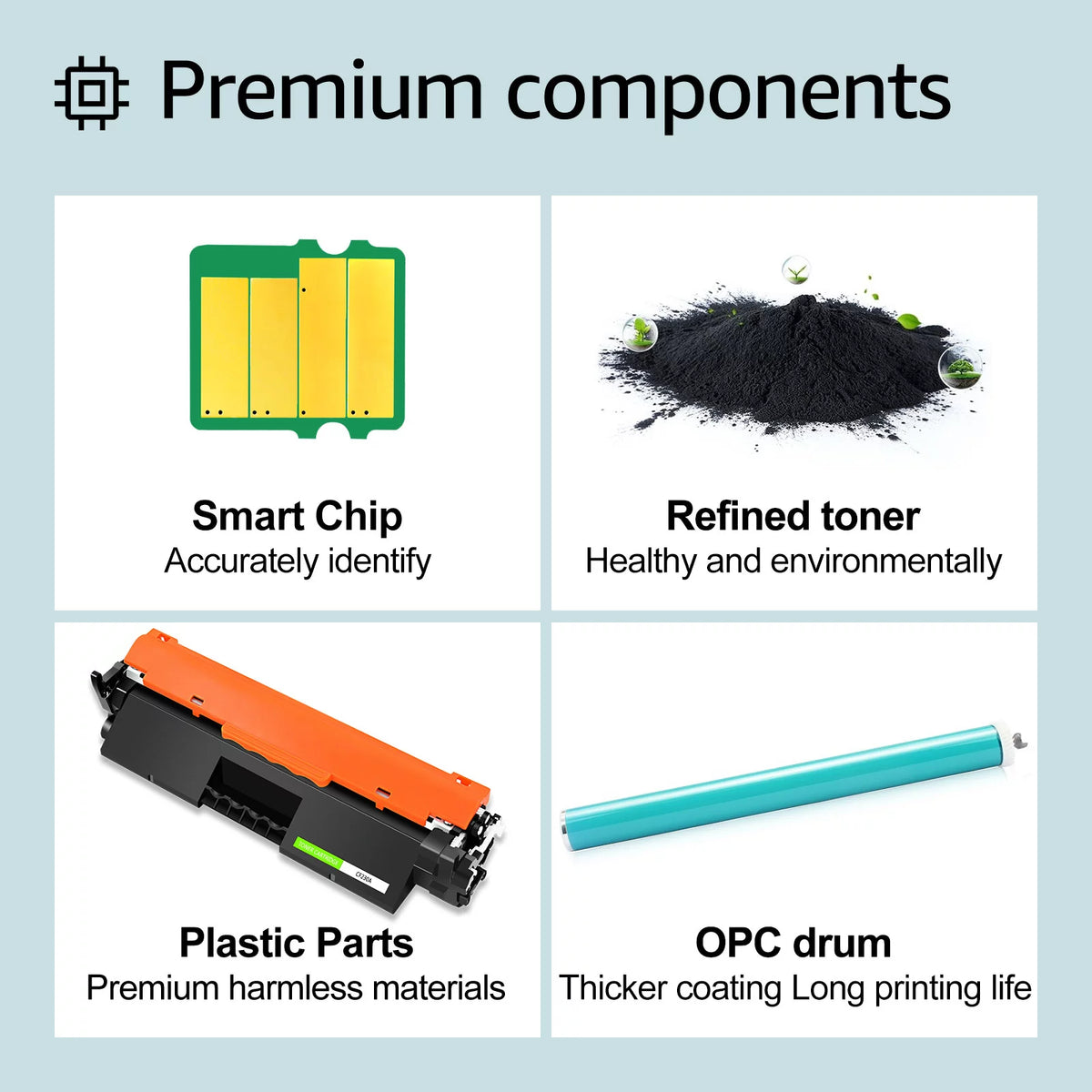 6 Pack Black Toner Cartridge Replacement V276900
