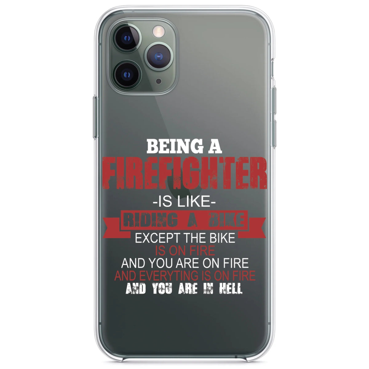 Clear Shockproof Hybrid Case for iPhone 13 PRO with Tempered Glass Screen Protector N2415