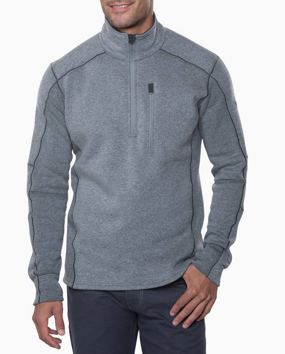 Men's 1/4 Zip Shale R504