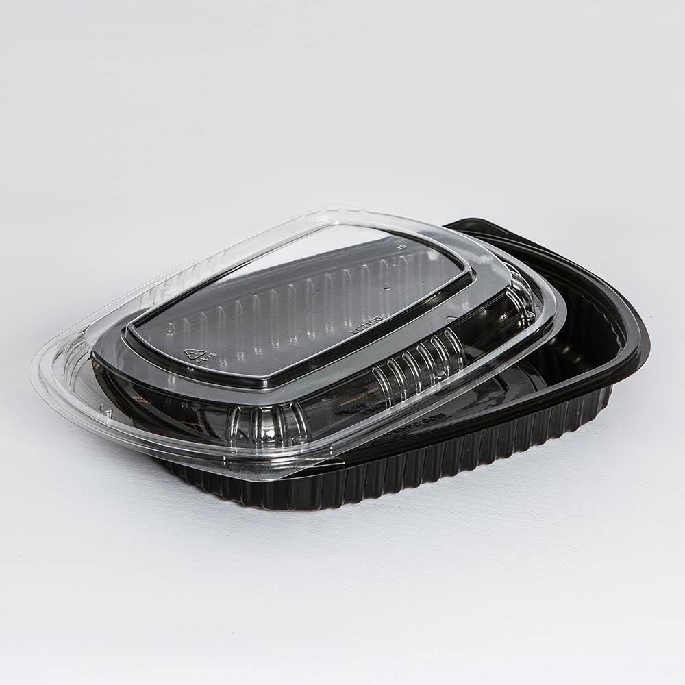 Black 32 oz Polypropylene Food Container M813978