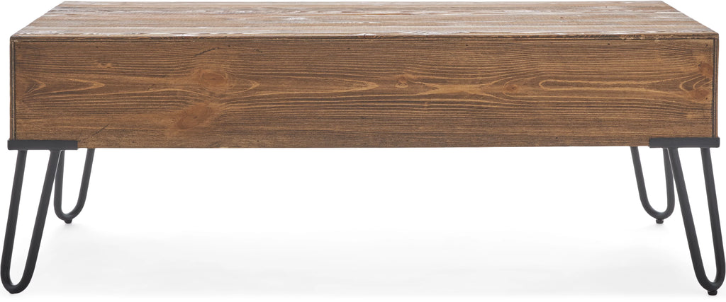 Aged Pine Storage Coffee Table C607890