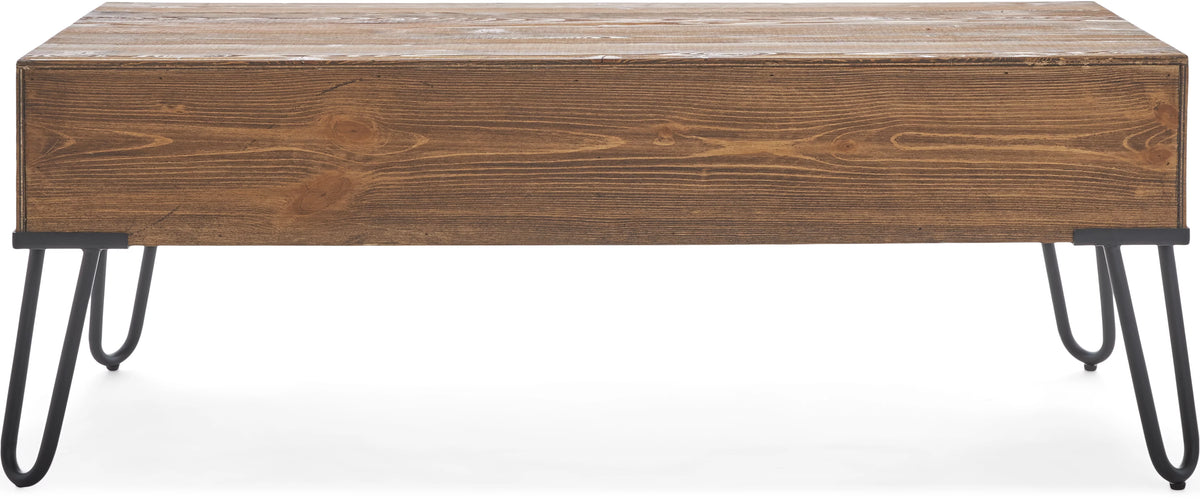 Aged Pine Storage Coffee Table C607890