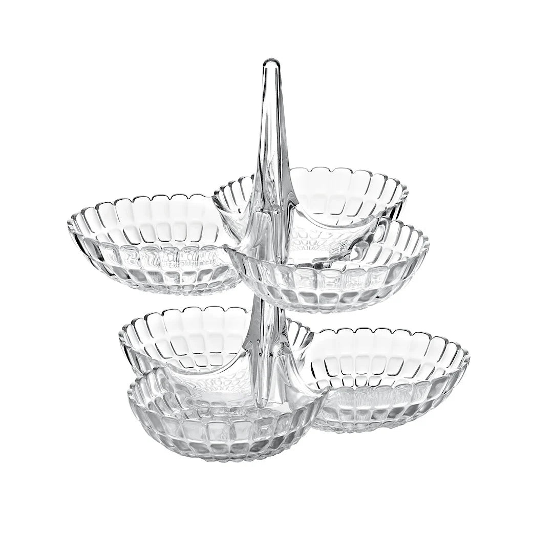 Clear Hors d鈥檕euvres Dish Set of 2 F385421