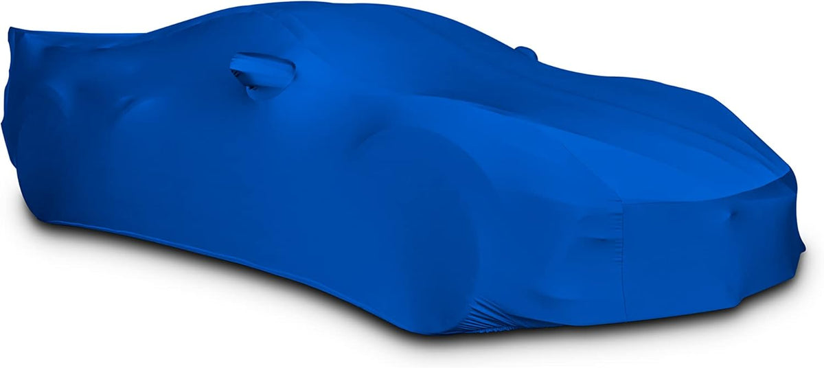 Black Stretch Satin Indoor Car Cover G8091