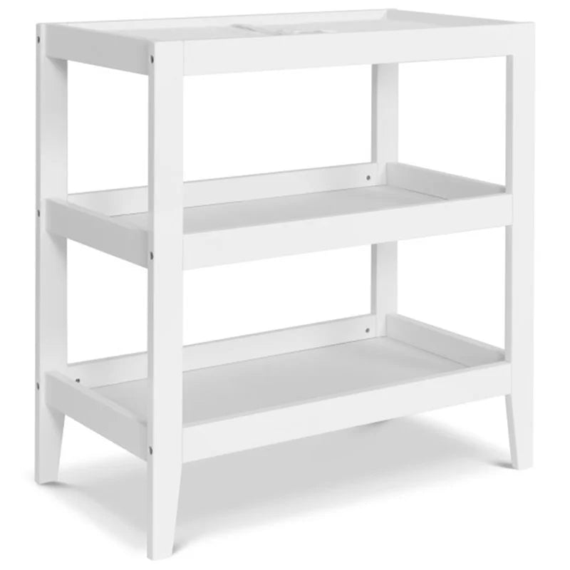 White 3 Shelf Baby Changing Table J86736