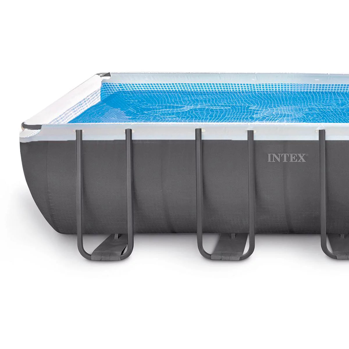 18ft x 9ft x 52in Rectangular Frame Pool Set P683