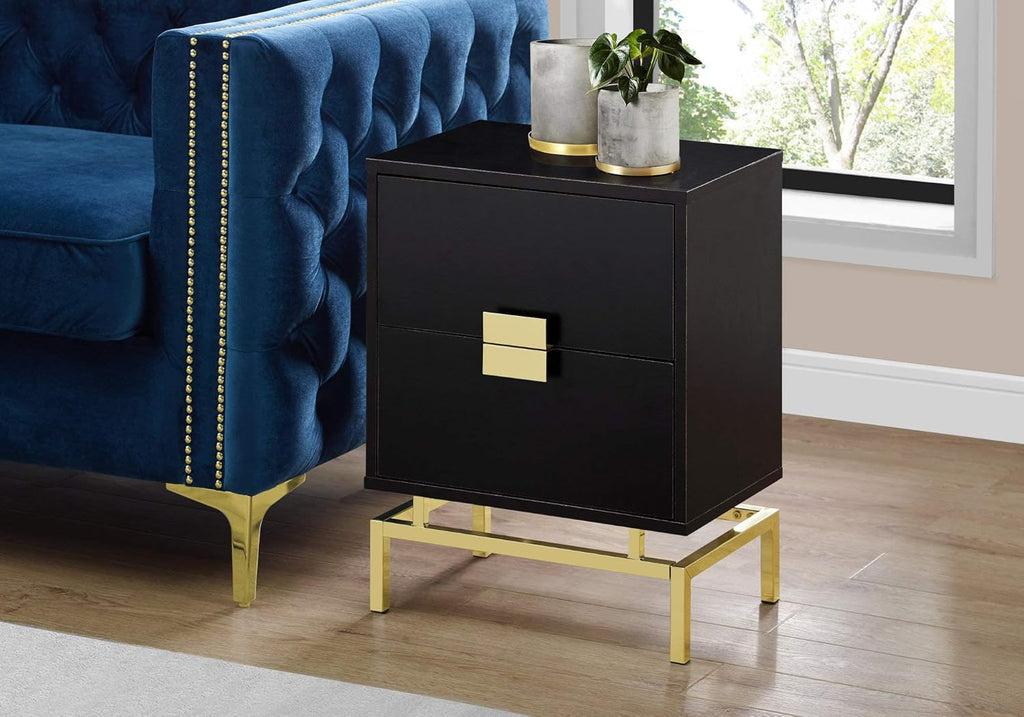2 Drawers Cappuccino Night Stand X6681