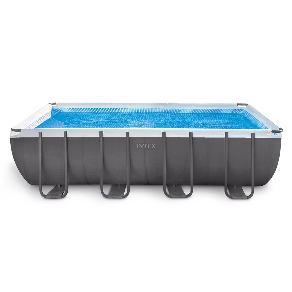 18ft x 9ft x 52in Rectangular Frame Pool Set P683