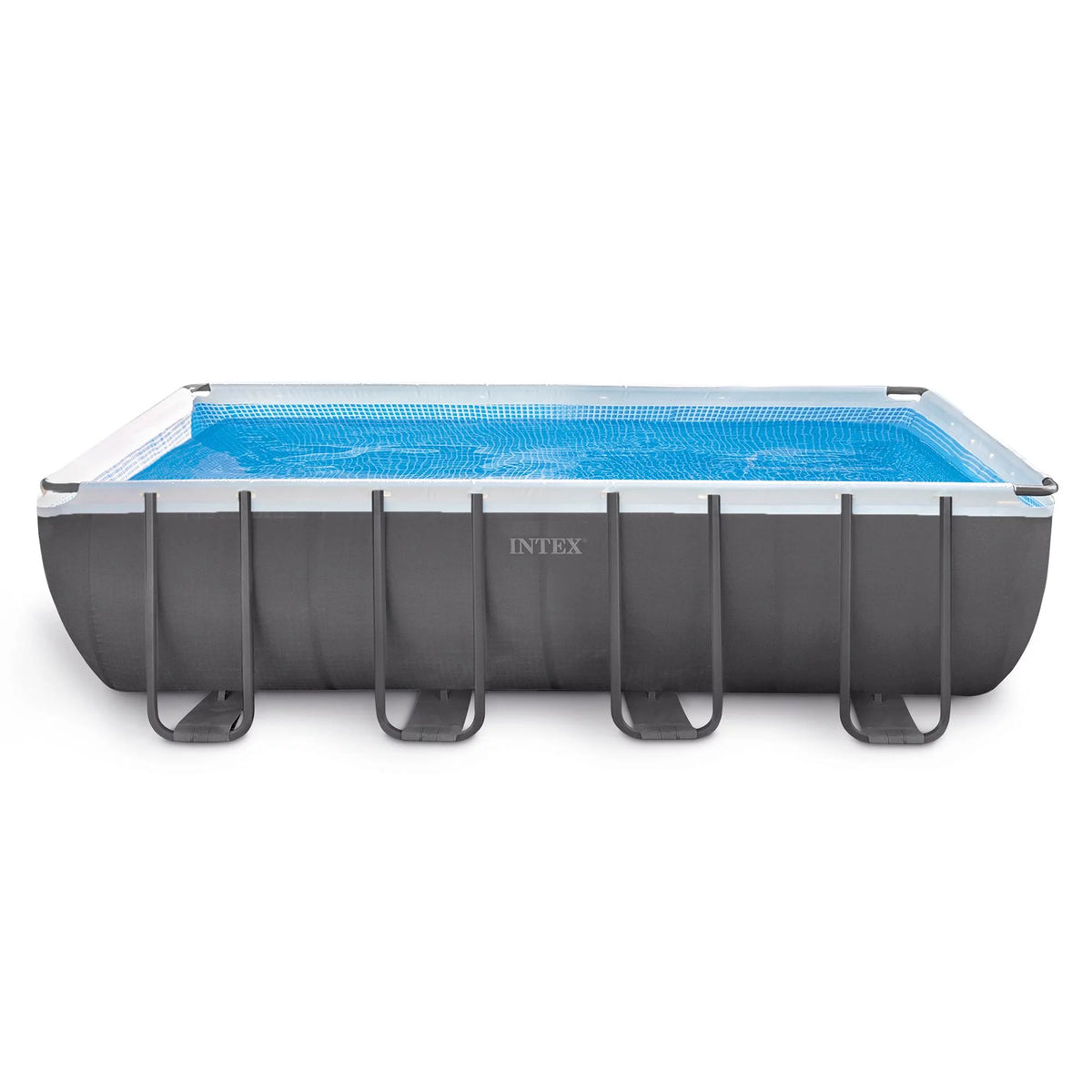 18ft x 9ft x 52in Rectangular Frame Pool Set P683