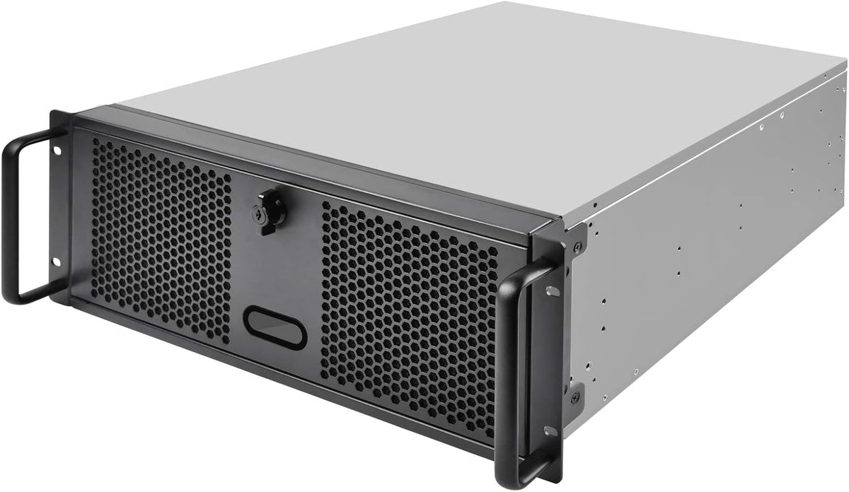 4U Rackmount Server Chassis with 3 X 5.25 Front Bays Y2052