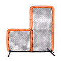 7x7 Armor Baseball L-Screen with Orange Padding Z56920