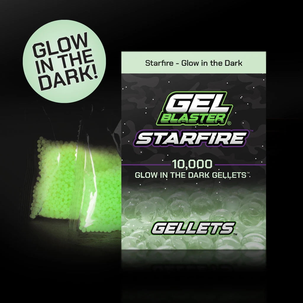 10k Count Glow-in-the-Dark Gel Blaster Ammo K304686
