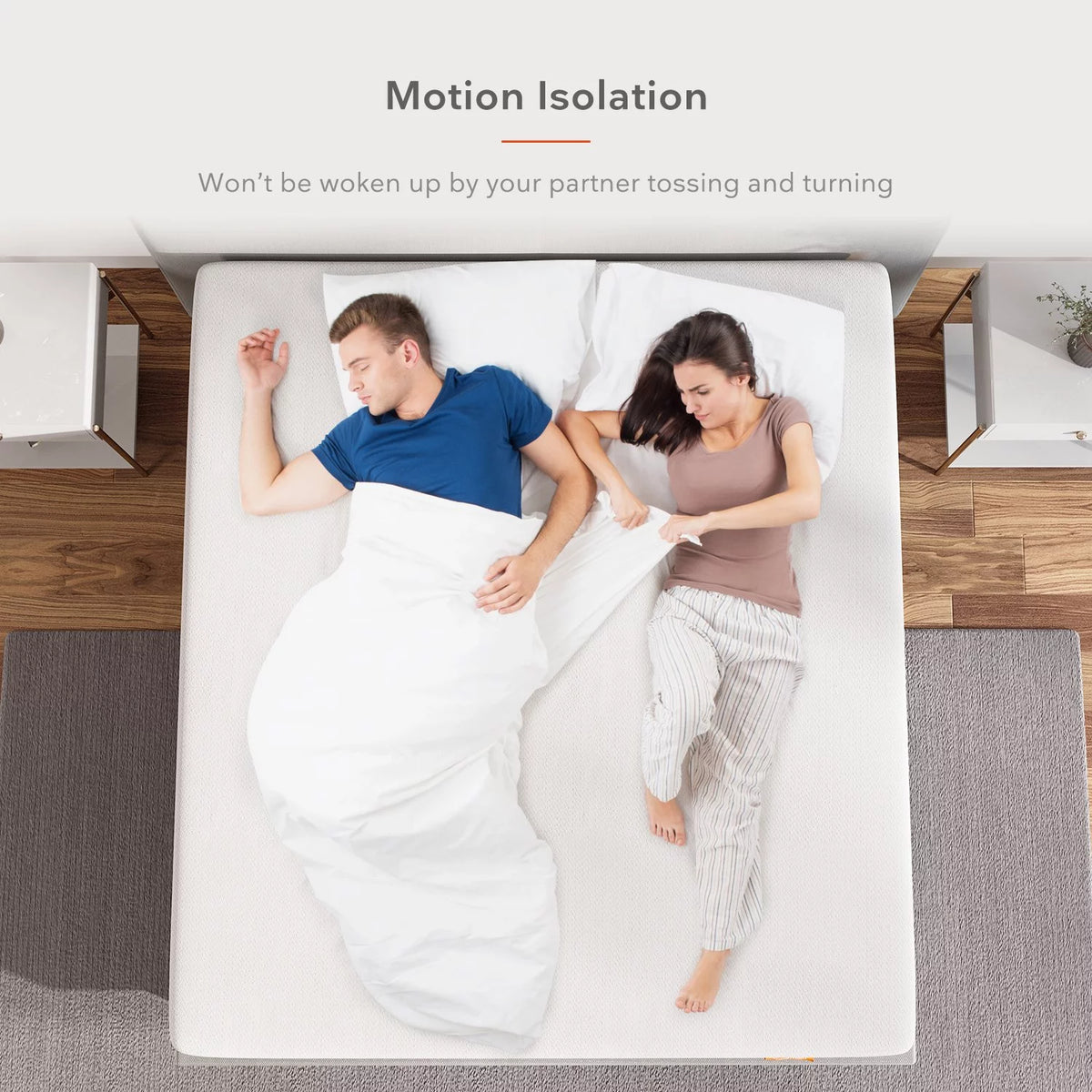 12 Cool Gel Memory Foam Medium Firm King Mattress M31792