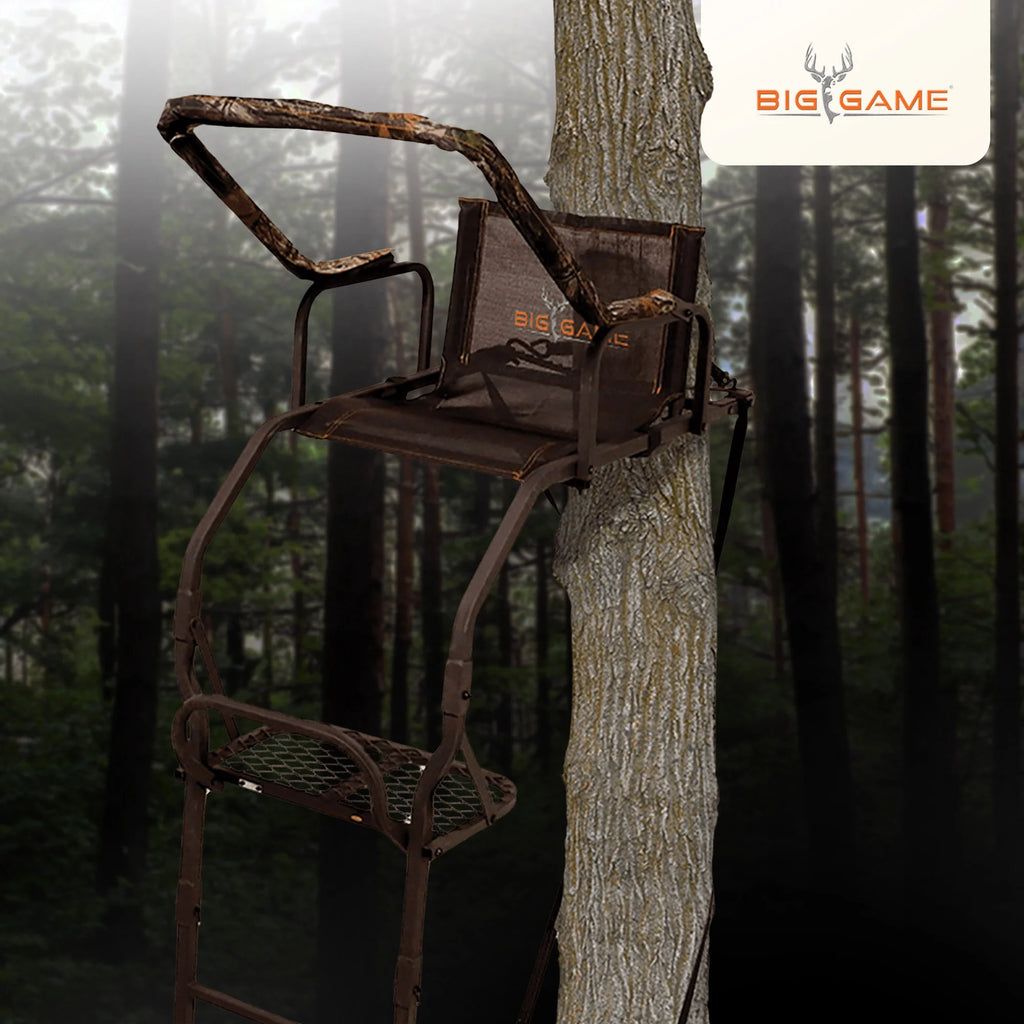 17' Lightweight Portable Hunting Tree Stand Ladder T3202