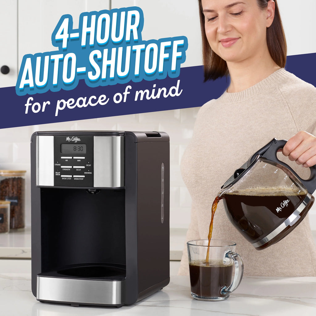 12 Cup Coffee Maker with Decaf Function C14547