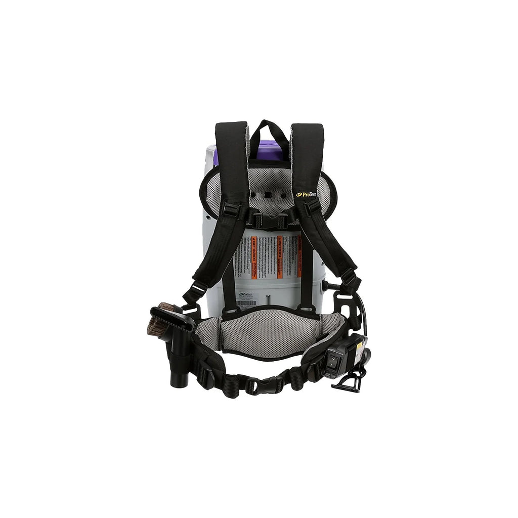 6 Backpack Vacuum Gray/Purple Z724