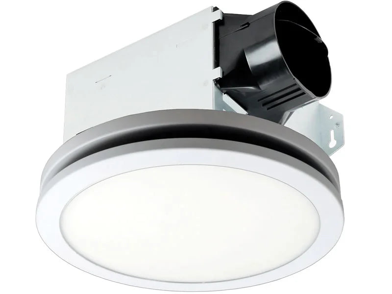 100 CFM Exhaust Bath Fan & Dimmable LED Light E6620