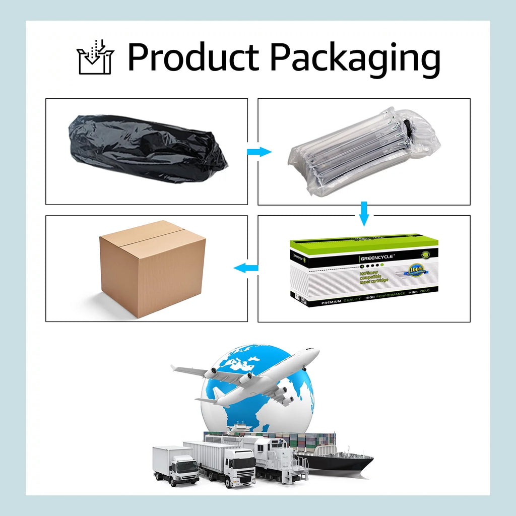 6 Pack Black Toner Cartridge Replacement V276900