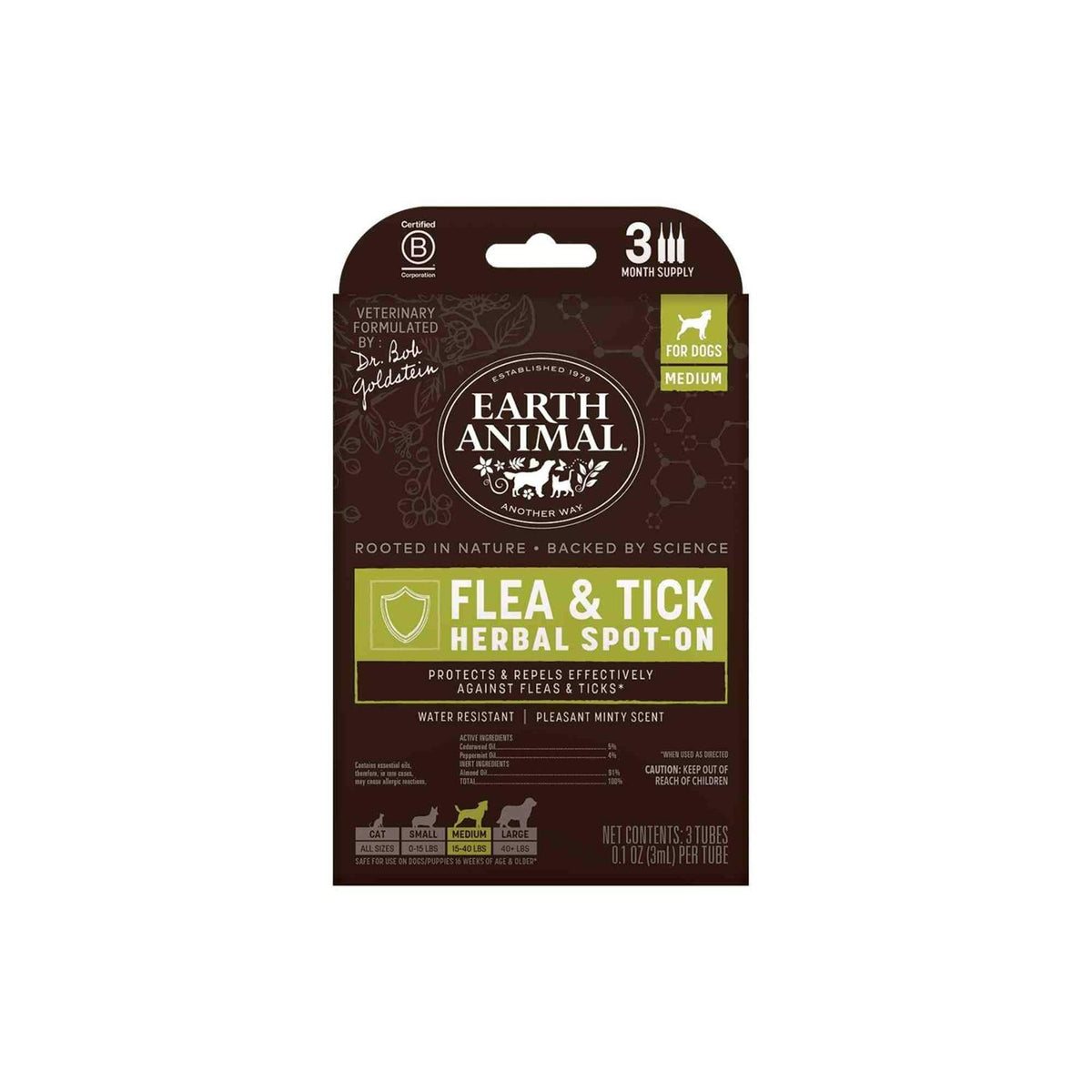 Flea & Tick Spot on Dogs B922