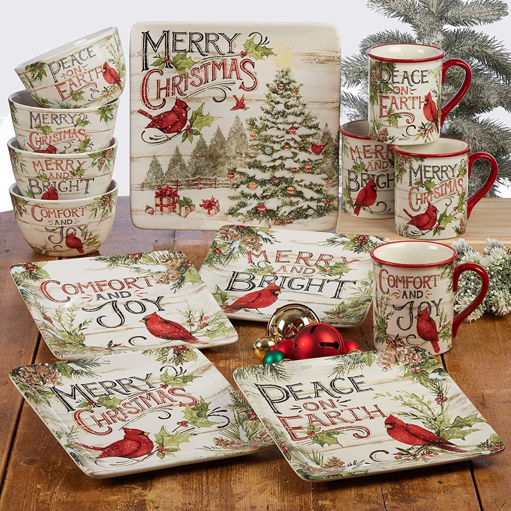 16pc Multicolor Dinnerware I91373
