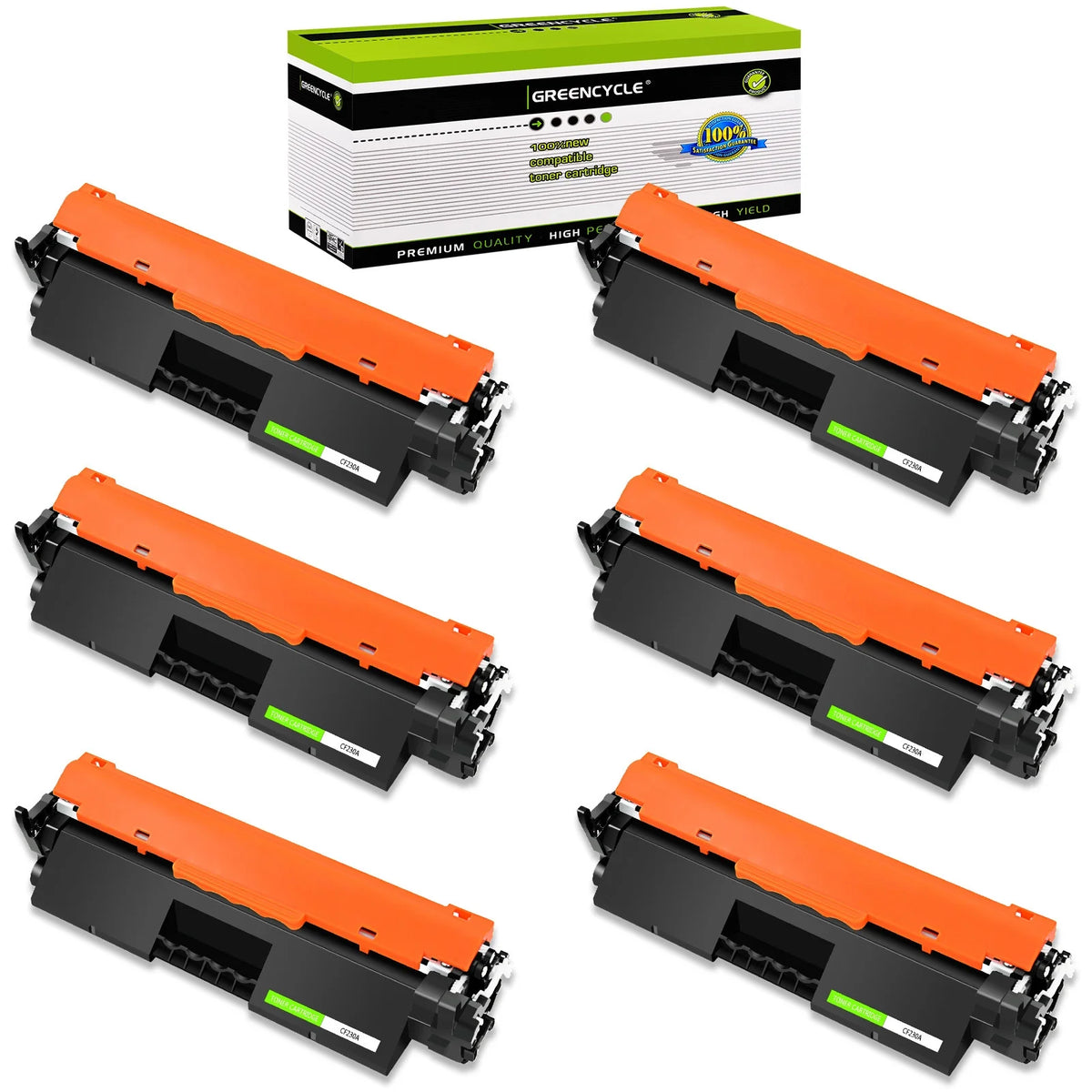 6 Pack Black Toner Cartridge Replacement V276900