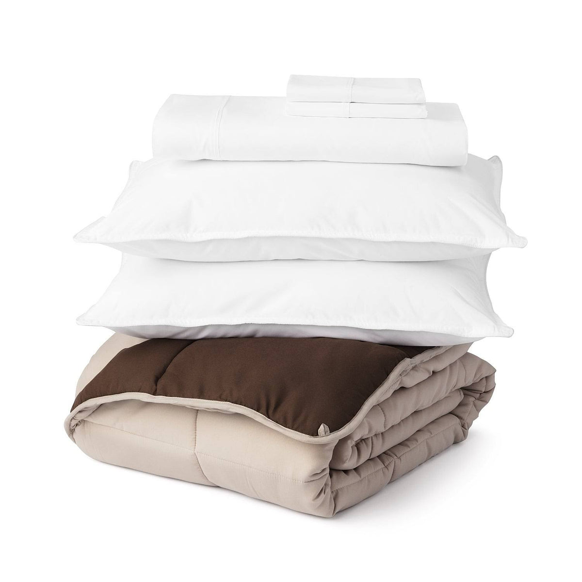 Purple Twin Reversible Bed in A Bag Complete Bedding Set T167162