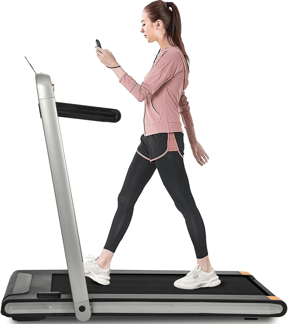Folding Treadmill with Remote & Screen, 2.5 HP 220 lbs X301