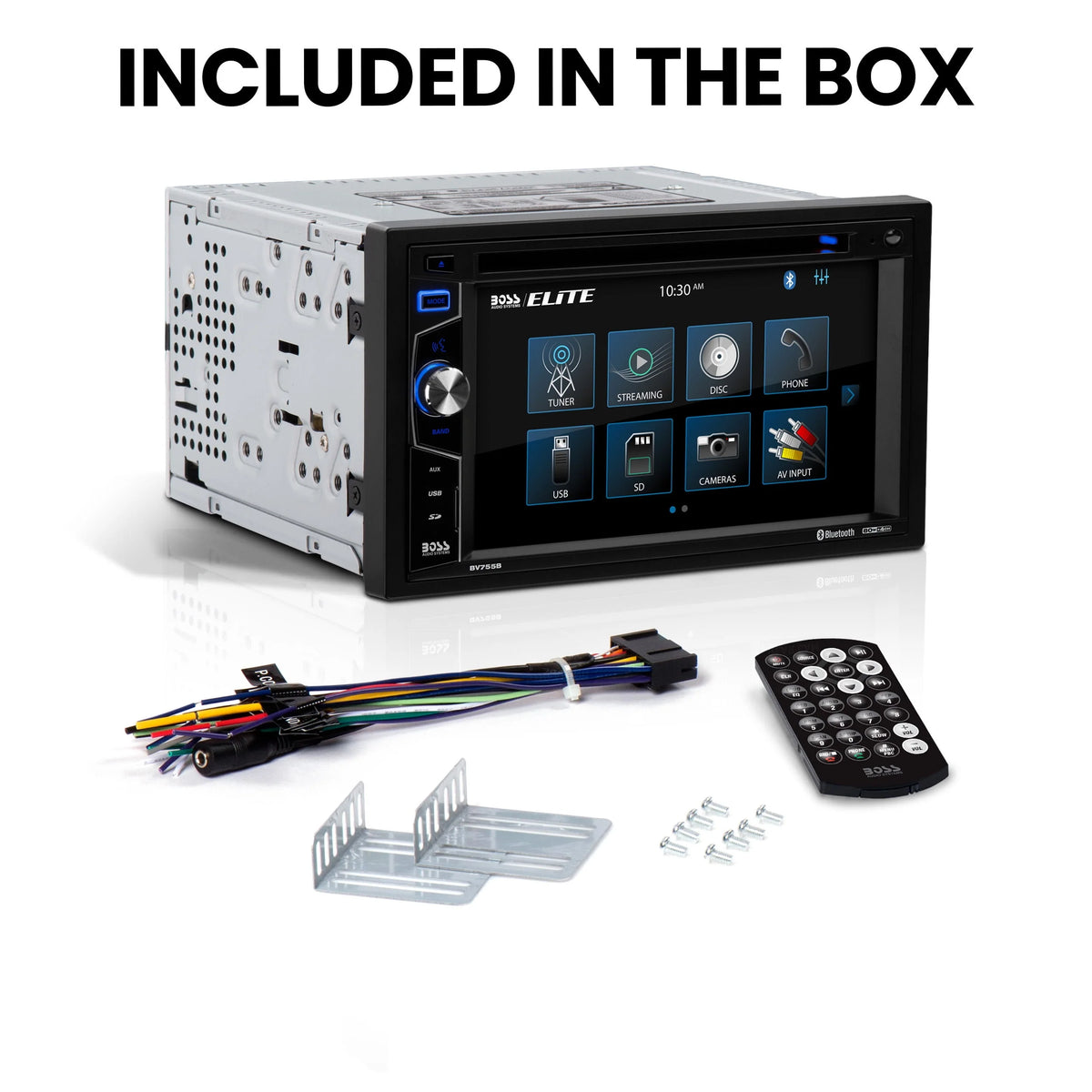 Car DVD Player, Bluetooth, 6.2 Inch Touchscreen Z2609