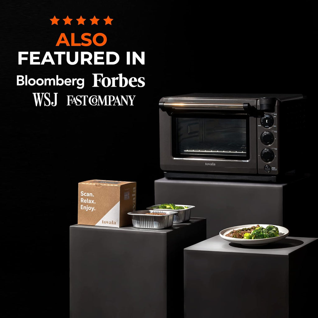 Black & Stainless Steel Smart Steam Oven W637747