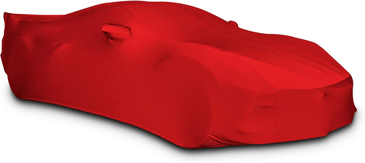 Black Stretch Satin Indoor Car Cover G8091