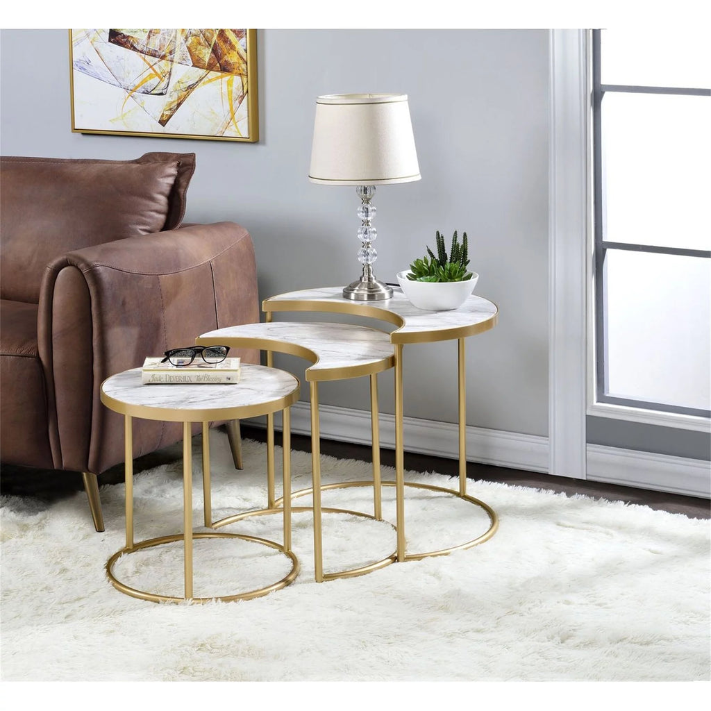 3 Pcs Nesting Tables D3464