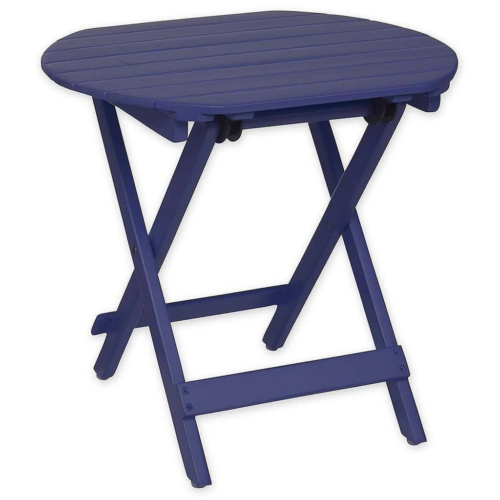 Blue Eucalyptus Wooden Side Table R913